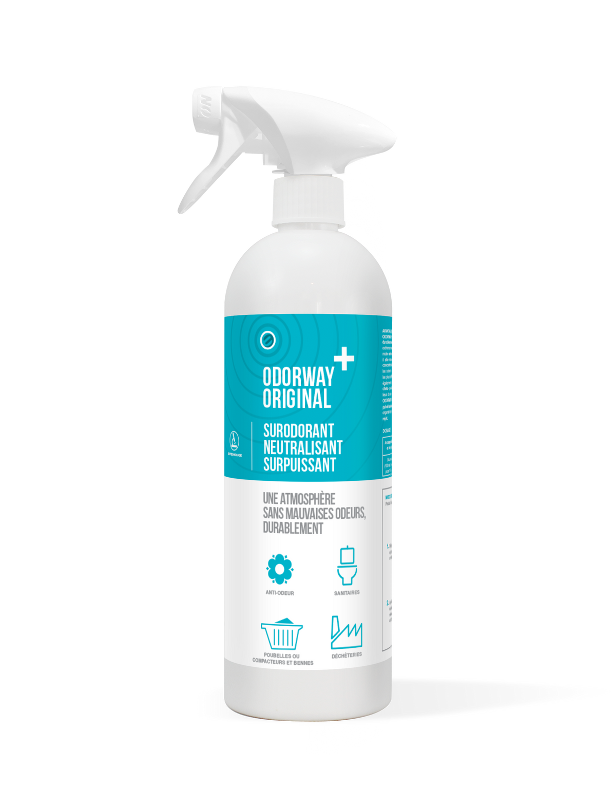 SURODORANT NEUTRALISANT PROBIOTIQUE ODORWAY+ ORIGINAL 750ML