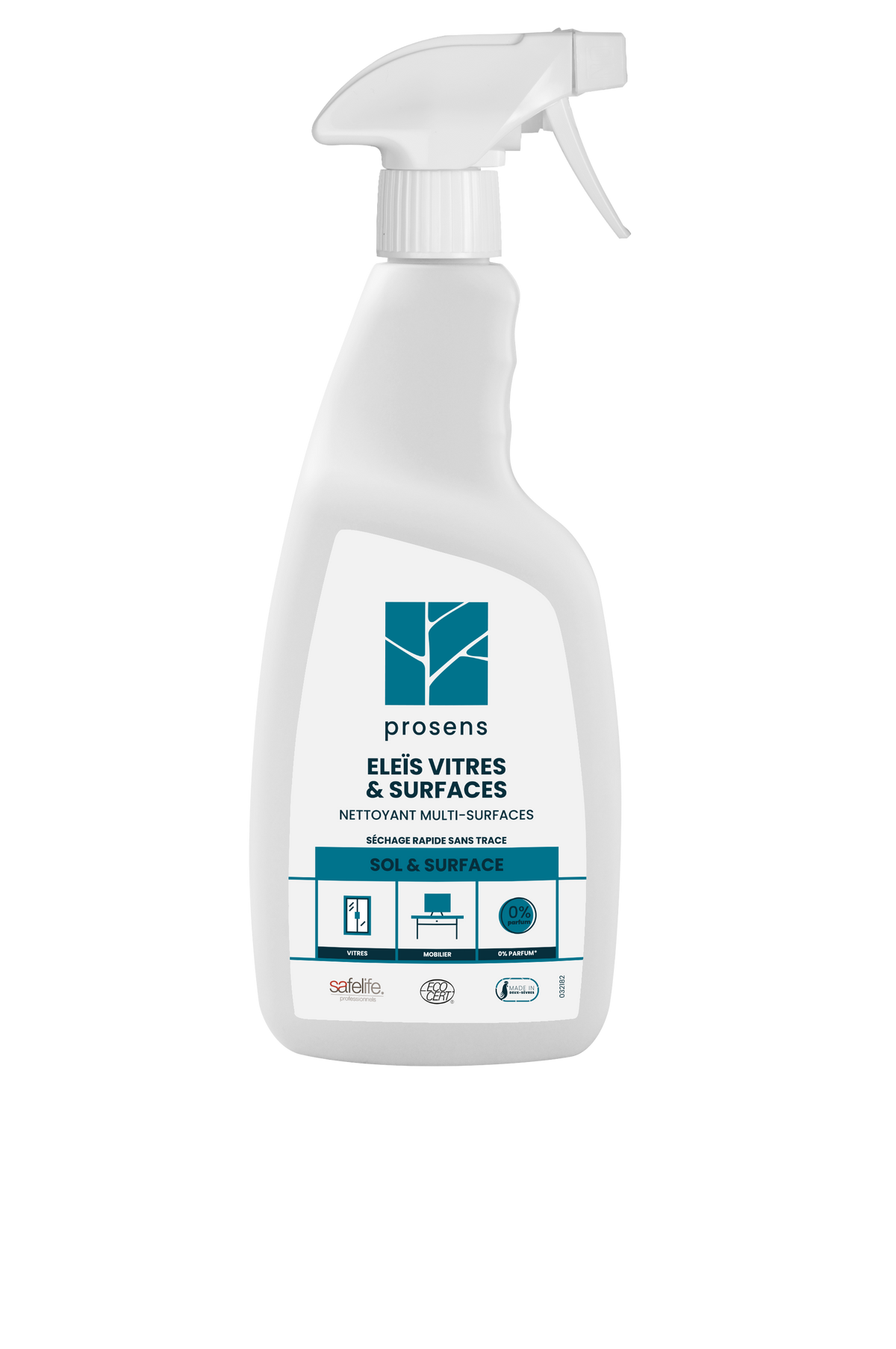 NETTOYANT VITRES ET SURFACES ELEIS ECOCERT 750ML