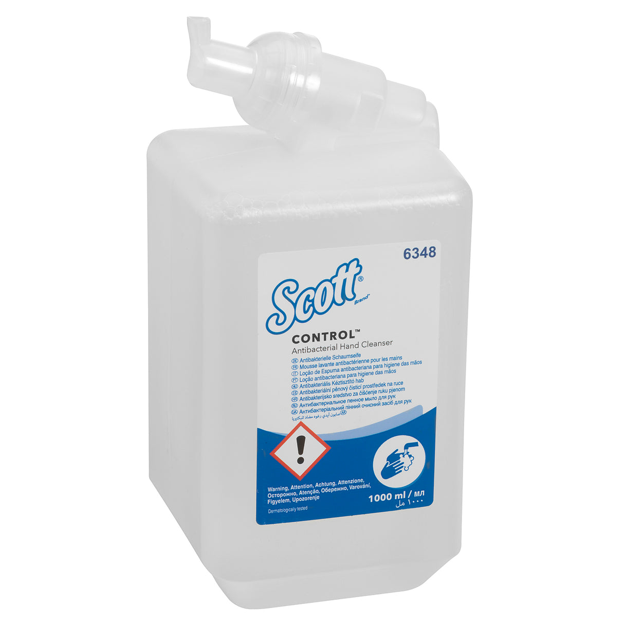 SAVON ANTIMICROBIEN MOUSSE SCOTT® CONTROL CARTOUCHE 1L X6