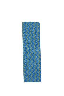 FRANGE DE LAVAGE MICROFIBRE EMR 30 A POCHES 45CM BLEU/JAUNE