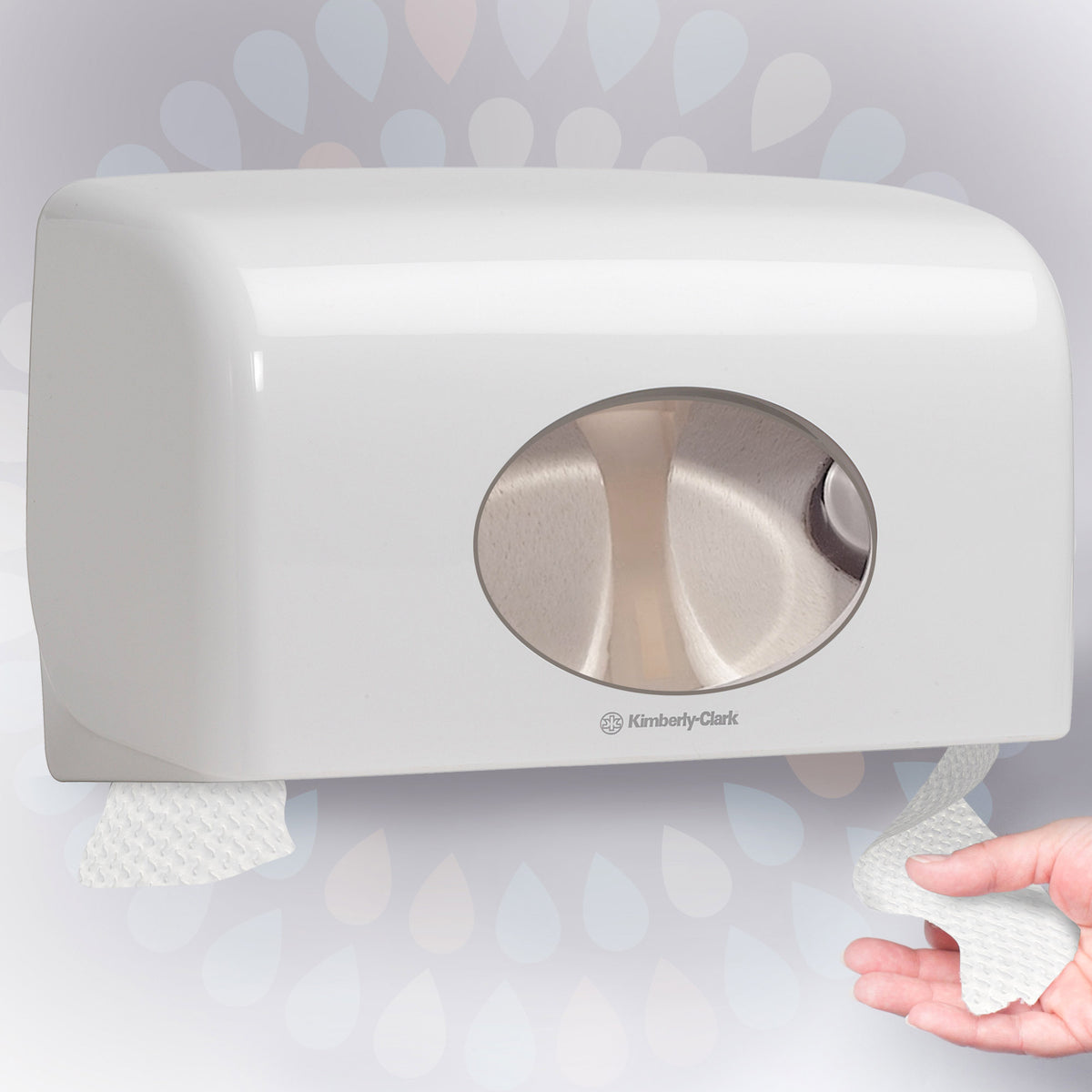PAPIER TOILETTE PETIT ROULEAU KLEENEX® BLANC 160 FORMATS 4 PLIS X24