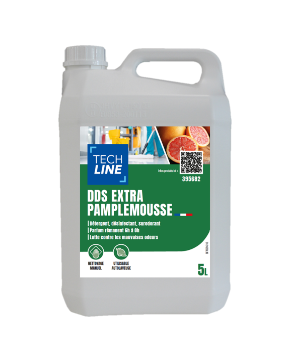 DETERGENT DESINFECTANT SURODORANT DDS EXTRA TECHLINE PAMPLEMOUSSE 5L