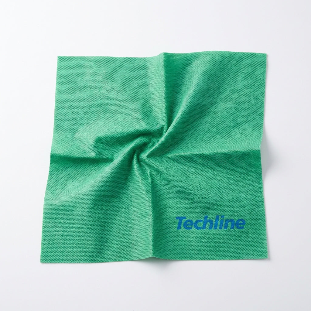 LAVETTE NON TISSEE TECHLINE CO-BRANDING 51X36CM VERT X25