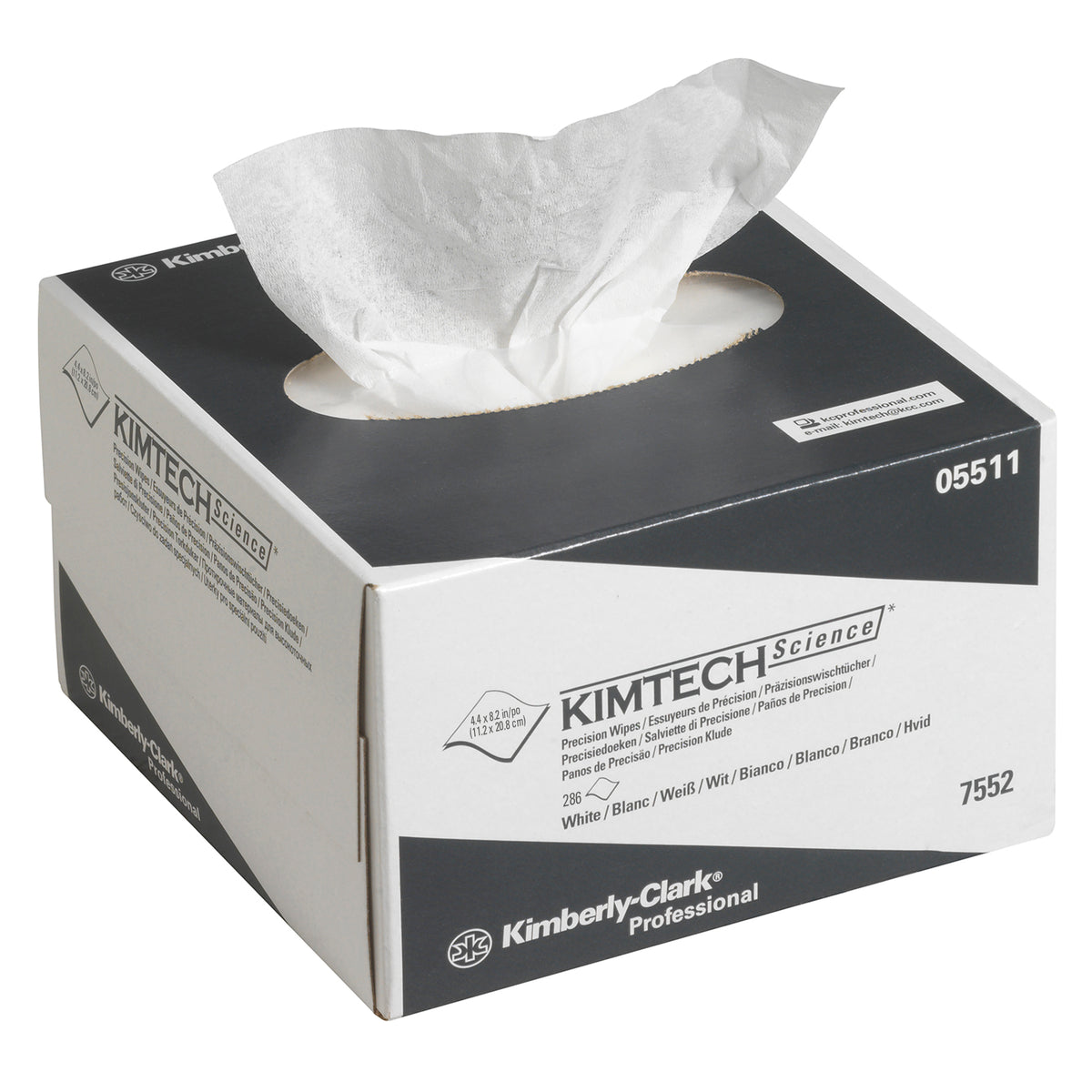 ESSUYEUR DE PRECISION KIMTECH SCIENCE NON TISSEE USAGE UNIQUE BLANC 286 FORMATS X30
