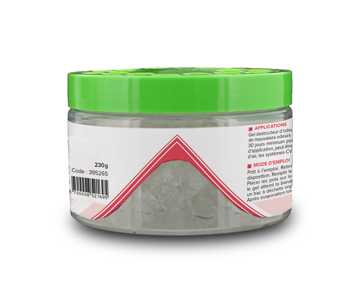 GEL DESTRUCTEUR D'ODEUR TECHLINE 6X230GR
