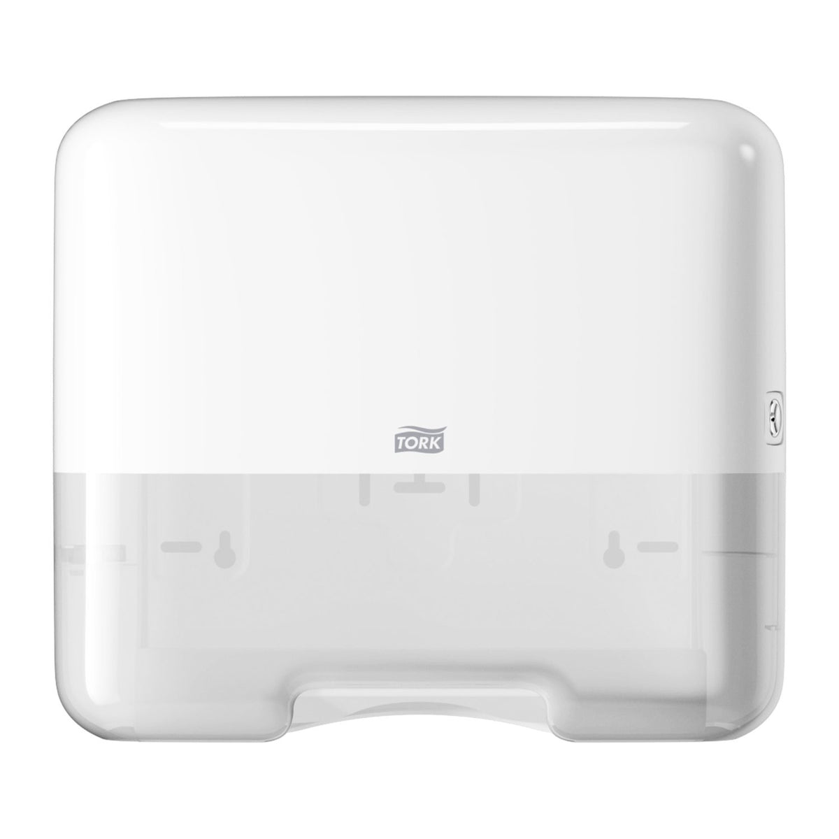 DISTRIBUTEUR D’ESSUIE-MAINS PLIÉS MINI TORK® H3 BLANC