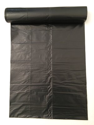 SAC POUBELLE 110L HAUTE DENSITE DECHETS LEGERS NOIR X500