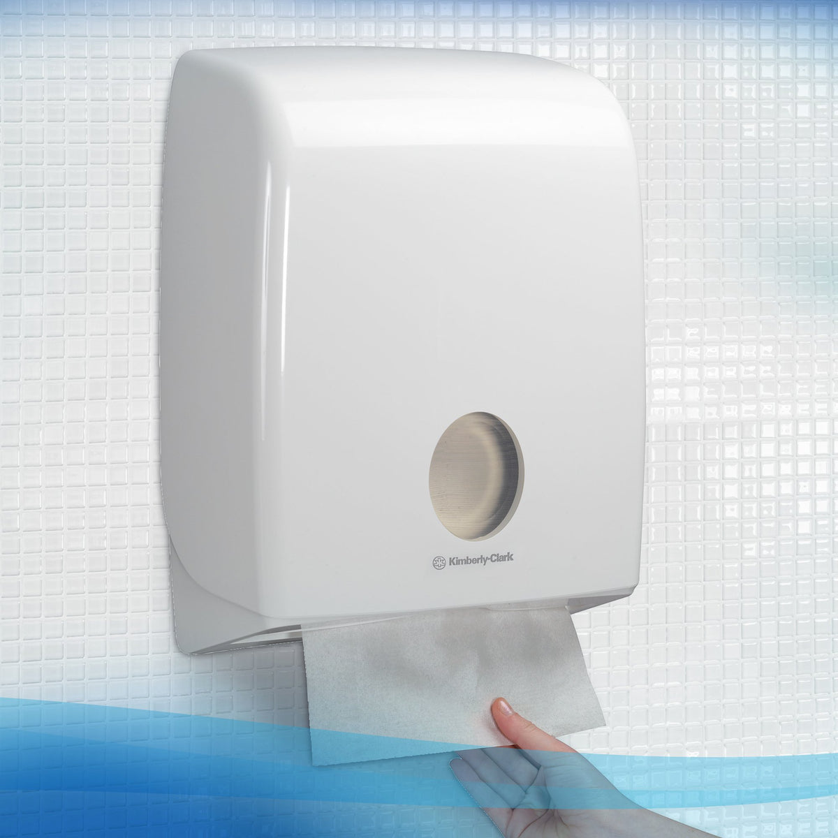 ESSUIE-MAINS PLIÉS EN V SCOTT® ESSENTIAL BLANC 20X21CM 340 FORMATS 1 PLI ECOLABEL X15