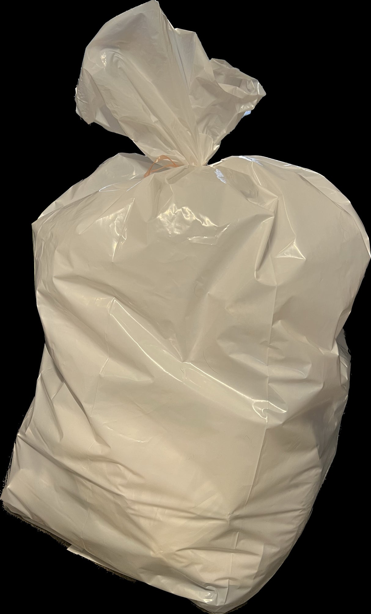 SAC POUBELLE 30L HAUTE DENSITE DECHETS LEGERS BLANC X1000