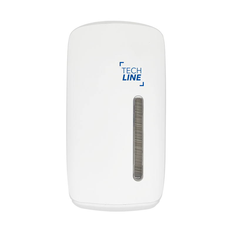 DISTRIBUTEUR DE PAPIER TOILETTE PLIÉ TECHLINE BLANC