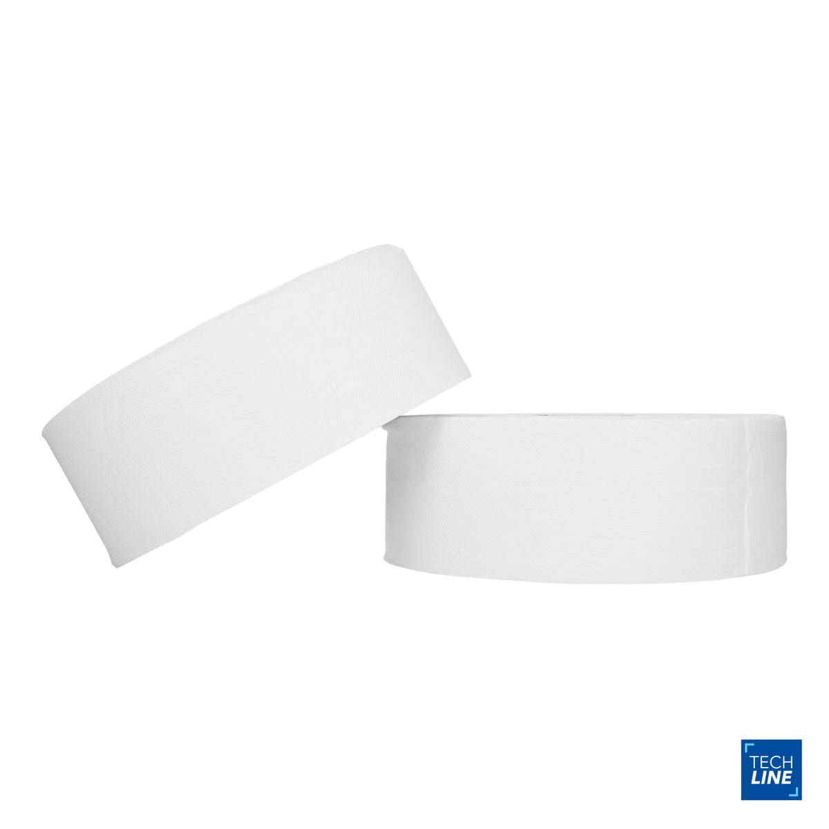 PAPIER TOILETTE JUMBO TECHLINE BLANC 320M 2 PLIS ECOLABEL X6