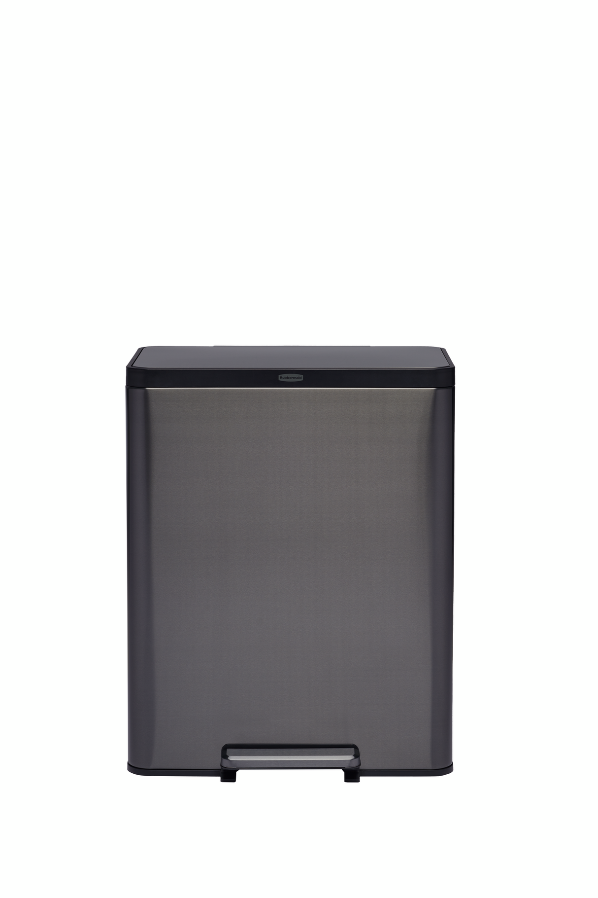 POUBELLE 60L ELITE INOX CHARBON