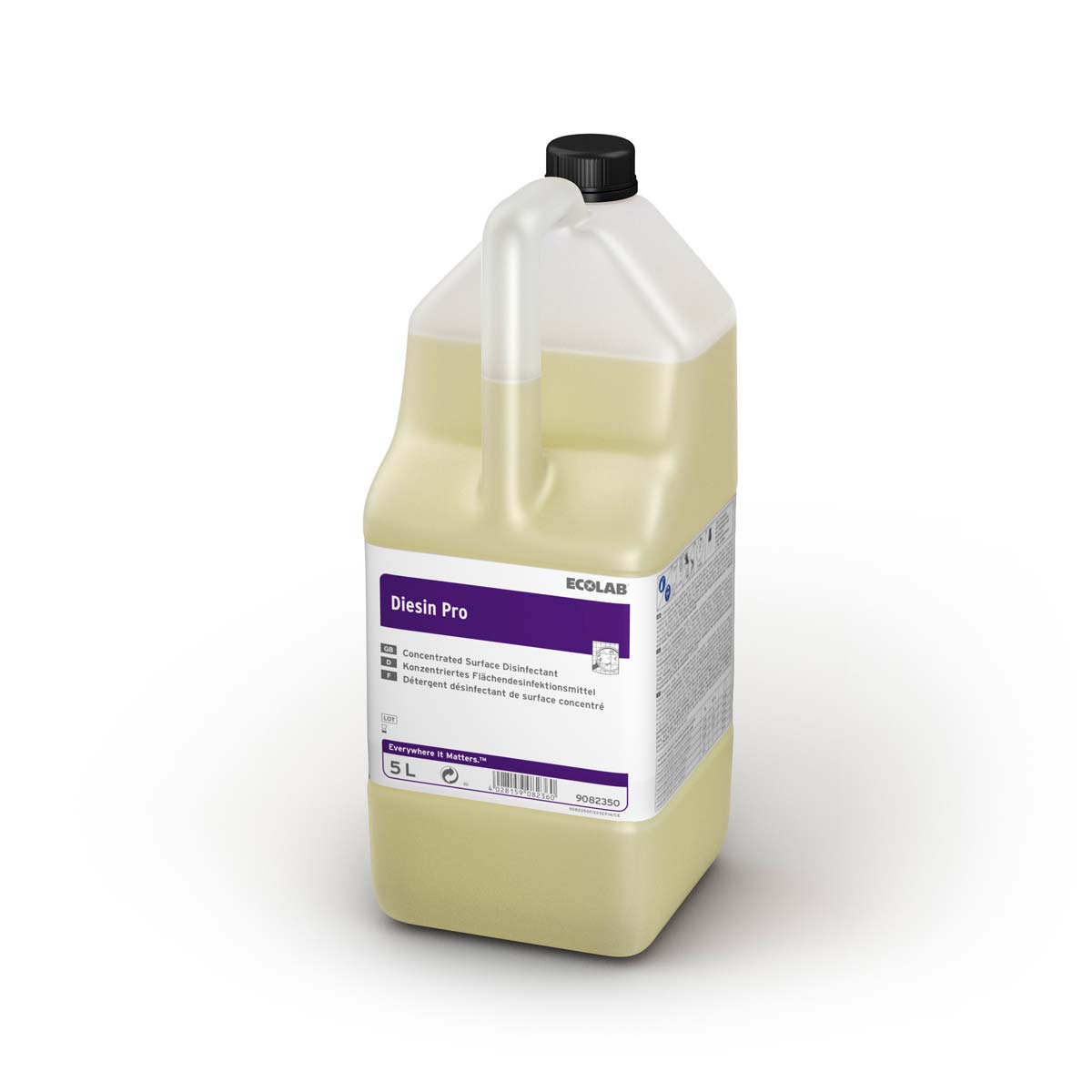 DETERGENT DESINFECTANT CONCENTRE SOLS ET SURFACES DIESIN PRO ECOLAB 5L