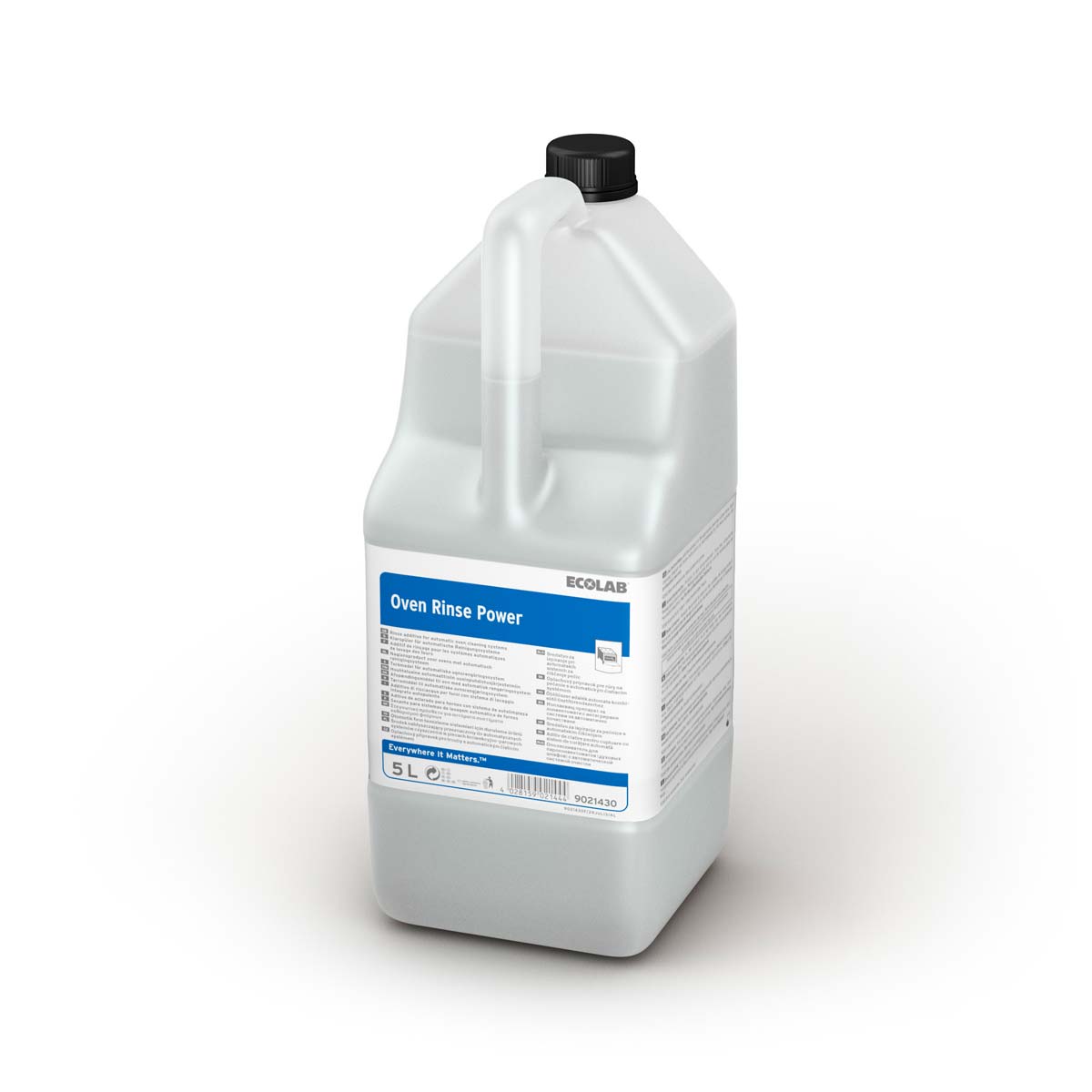 LIQUIDE RINCAGE SYSTEME AUTOMATIQUE FOUR OVEN RINSE POWER ECOLAB 5L