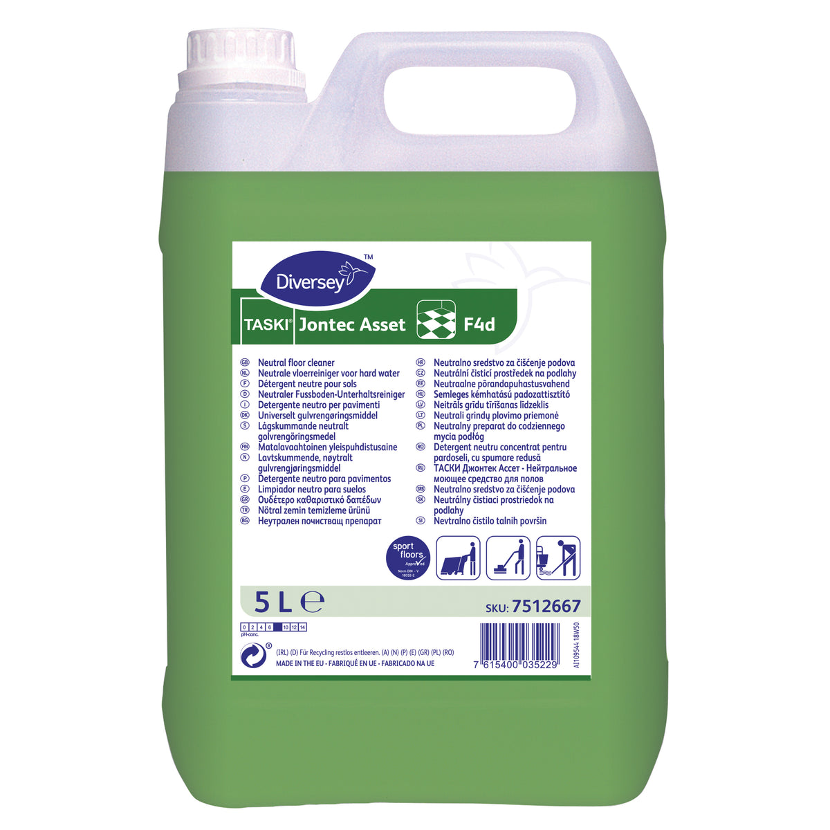 NETTOYANT SOLS TASKI JONTEC ASSET 5L