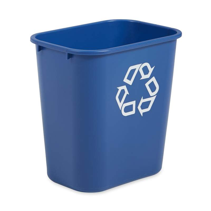 CORBEILLE A PAPIER 26,5L BLEU