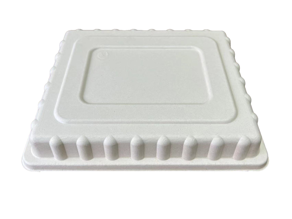COUVERCLE PLATEAU 5 COMPARTIMENTS BAGASSE X200
