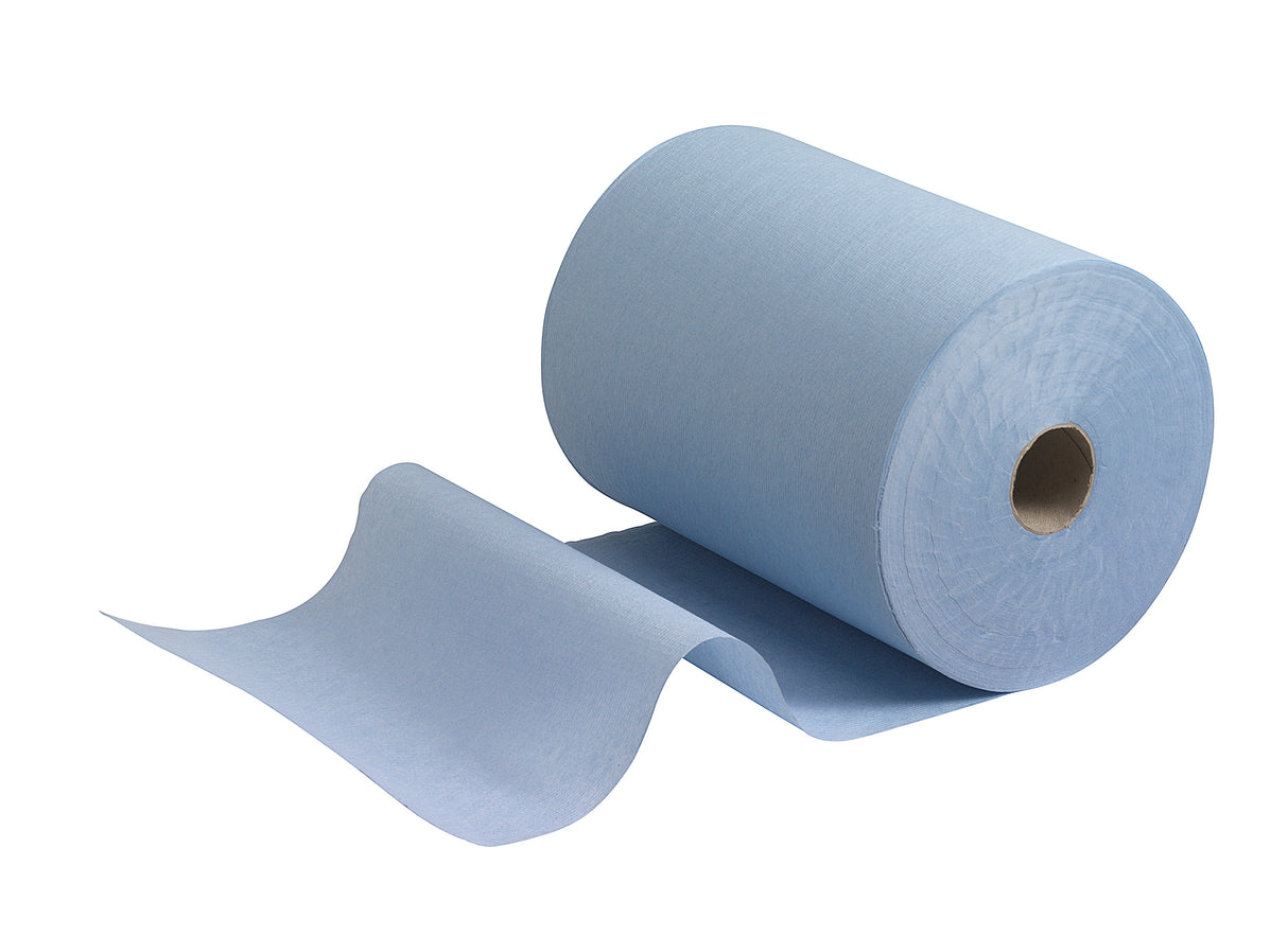 ESSUIE-MAINS ROULEAU SCOTT® SLIMROLL BLEU AIRFLEX 1 PLI 165M ECOLABEL X6