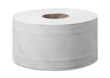 PAPIER TOILETTE MINI JUMBO TORK® ADVANCED T2 BLANC 180M 2 PLIS ECOLABEL X12