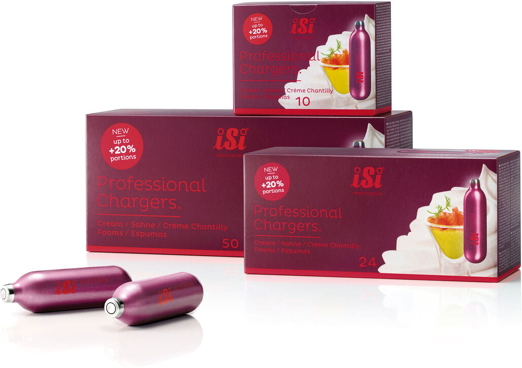 BOITE DE 10 CAPSULES ISI N2O PROFESSIONNELLES 8.4 G X10