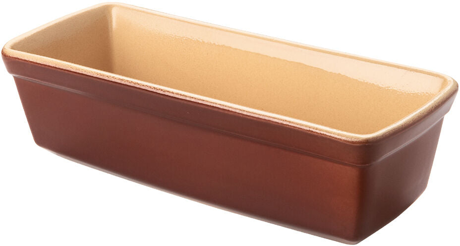 TERRINE RECTANGULAIRE EN GRÈS 200 CL 31 X 12,5 CM