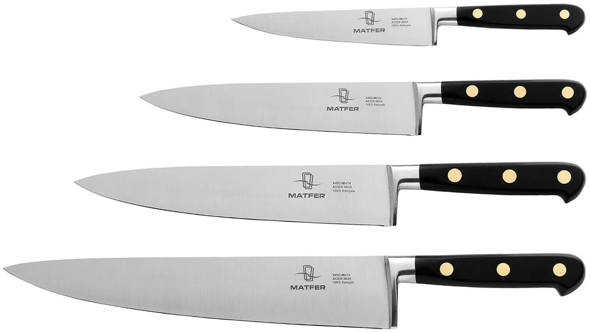COUTEAU DE CHEF FORGÉ 20 CM