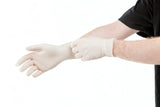 GANT LATEX NON POUDRÉ TAILLE L BLANC BOITE X100