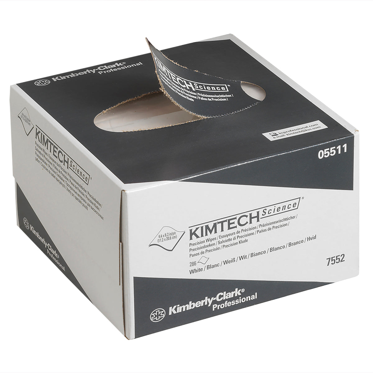 ESSUYEUR DE PRECISION KIMTECH SCIENCE NON TISSEE USAGE UNIQUE BLANC 286 FORMATS X30