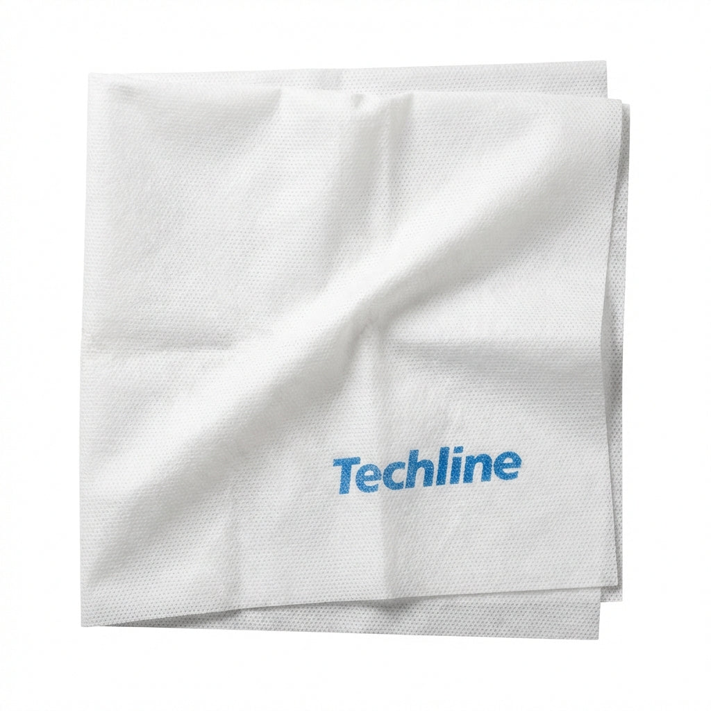 LAVETTE NON TISSEE TECHLINE CO-BRANDING 51X36CM BLANC X25