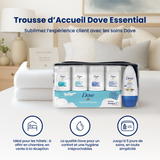 KIT PRODUITS D'ACCUEIL TROUSSE DOVE X12