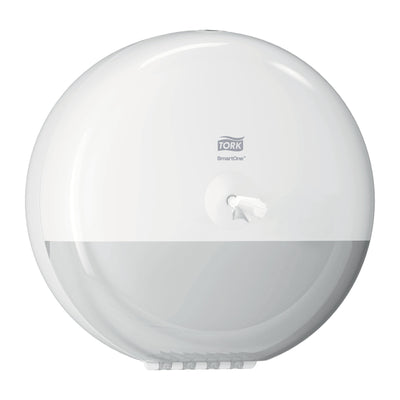 DISTRIBUTEUR DE PAPIER TOILETTE À DÉVIDAGE CENTRAL TORK SMARTONE® T9 MINI BLANC