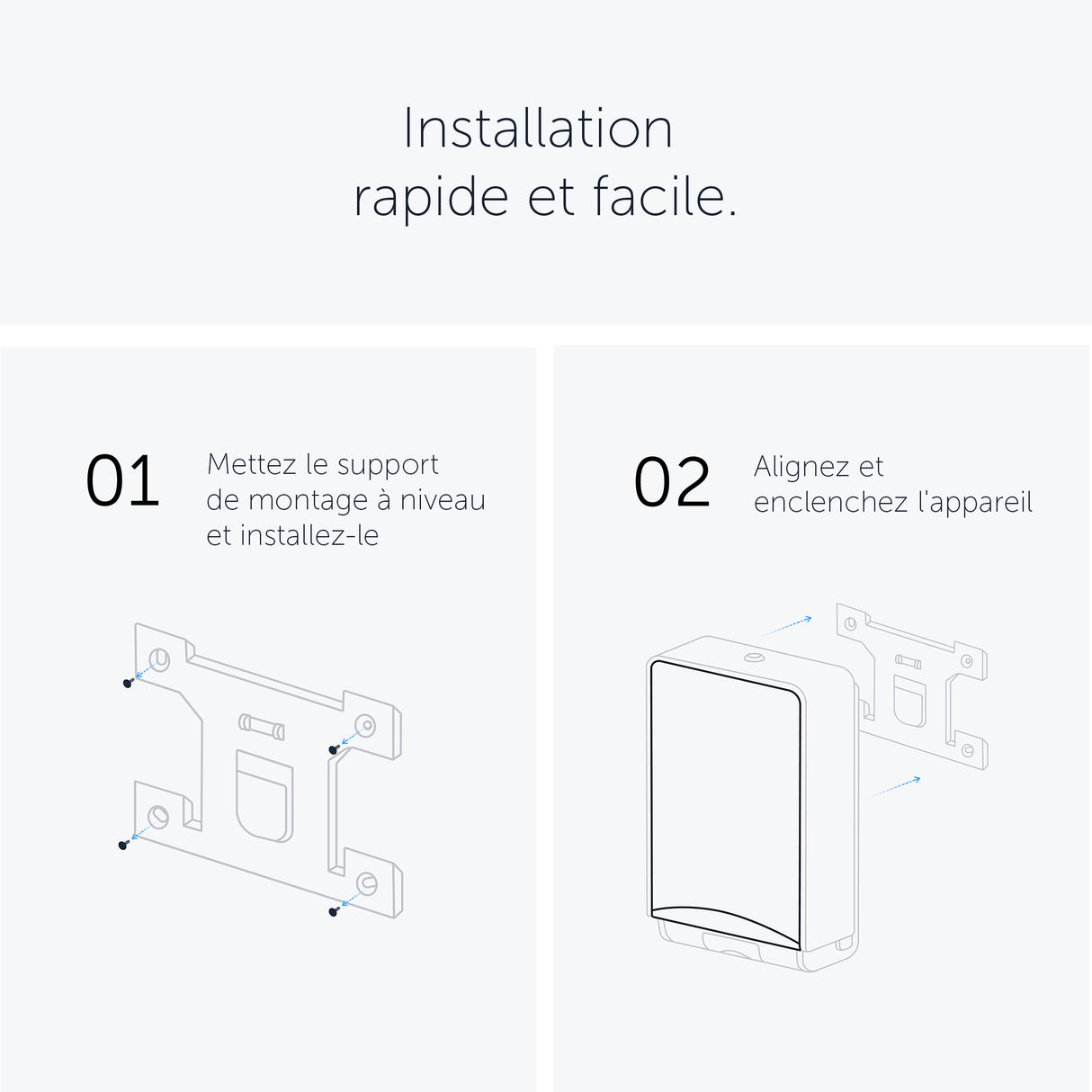 DISTRIBUTEUR À DÉTECTION OPTIQUE SAVON MOUSSE GEL ICON BLANC MOSAIQUE 1,2L