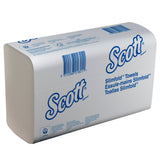 ESSUIE-MAINS PLIÉS EN Z SCOTT® SLIMFOLD BLANC 19X29.5CM 147 FORMATS 1 PLI X12