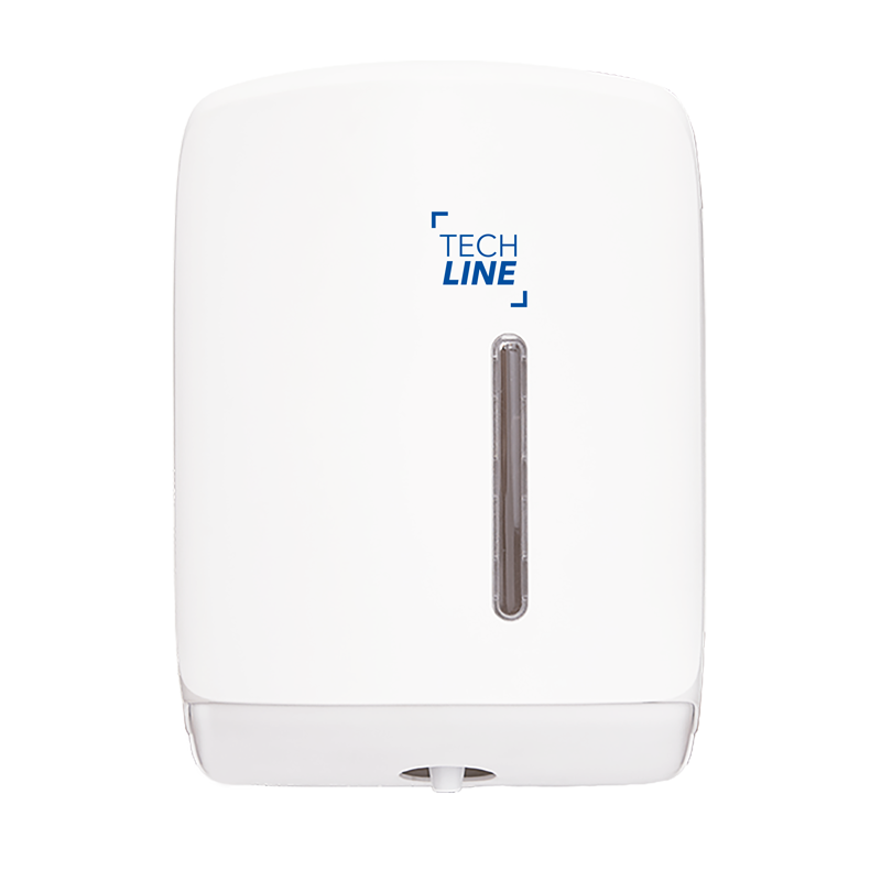DISTRIBUTEUR BOBINE A DEVIDAGE CENTRAL 450 FORMATS TECHLINE BLANC