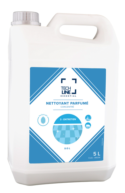 NETTOYANT SOLS PARFUM PIN TECHLINE 5L