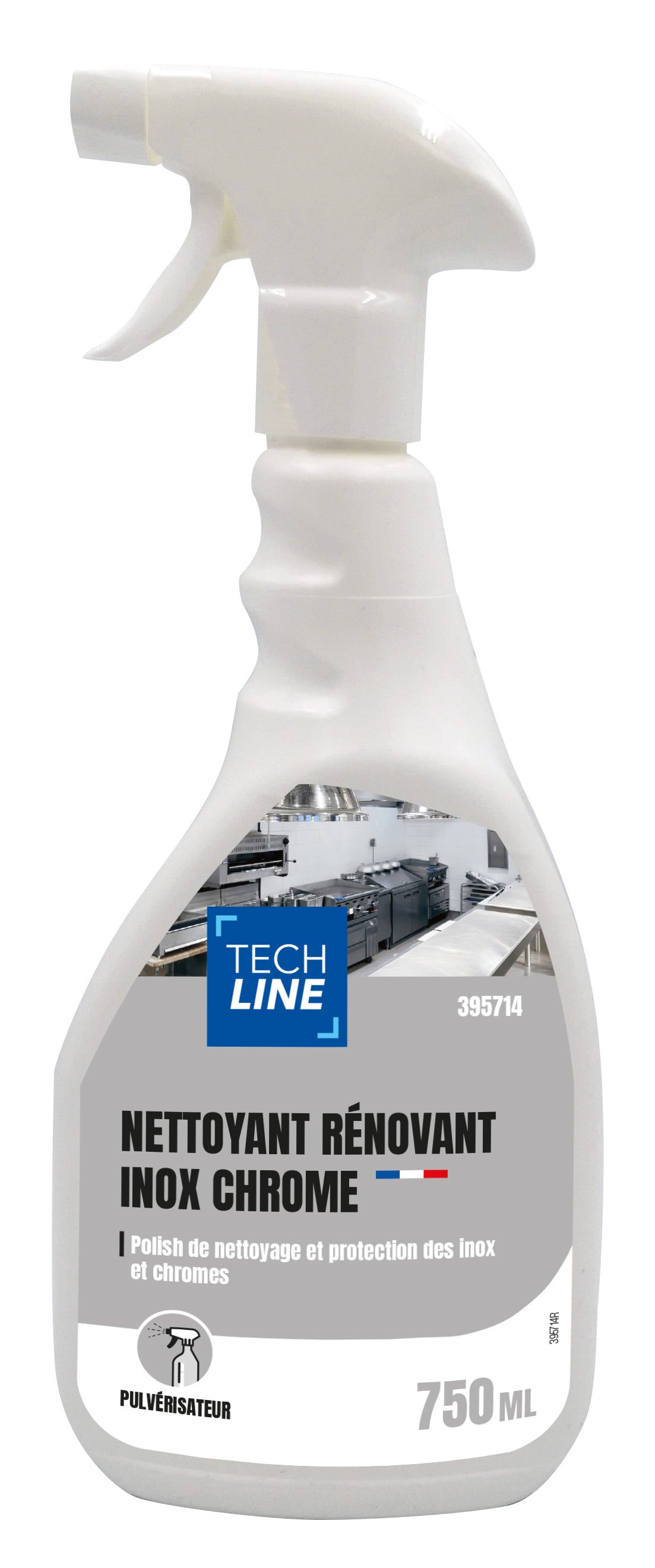 NETTOYANT RENOVANT INOX CHROME TECHLINE 750ML
