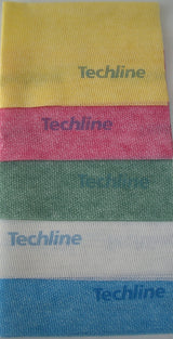 LAVETTE NON TISSEE TECHLINE CO-BRANDING 51X36CM BLEU X25