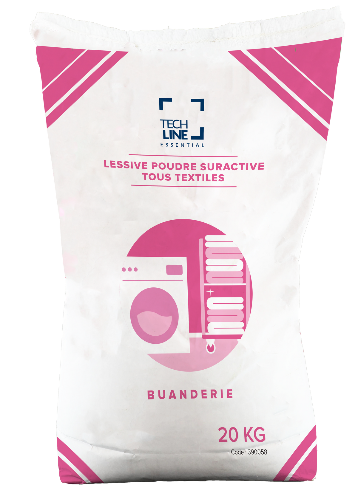 LESSIVE POUDRE SURACTIVE TOUS TEXTILES  TECHLINE 20KG