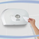 PAPIER TOILETTE À DÉVIDAGE CENTRAL SCOTT® CONTROL MINI TWIN BLANC 833 FORMATS 2 PLIS ECOLABEL X12