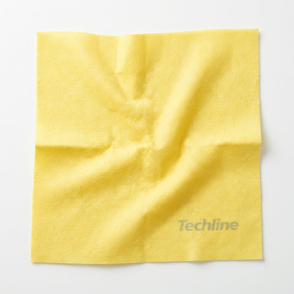 LAVETTE NON TISSEE TECHLINE CO-BRANDING 51X36CM JAUNE X25