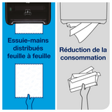 ESSUIE-MAINS ROULEAU TORK MATIC® ADVANCED H1 NATUREL 150M 2 PLIS X6