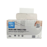 ESSUIE-MAINS PLIÉS EN Z TECHLINE BLANC 20X24CM 200 FORMATS 2 PLIS ECOLABEL X15