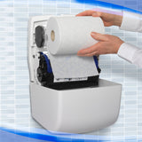 DISTRIBUTEUR D’ESSUIE-MAINS ROULEAUX AQUARIUS SLIMROLL BLANC PBS