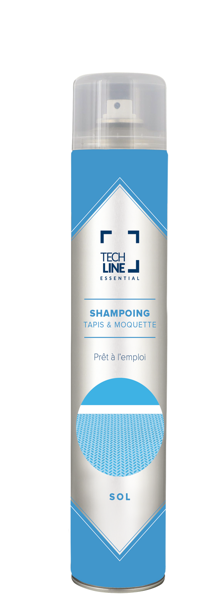 NETTOYANT TAPIS ET MOQUETTE TECHLINE AEROSOL 750ML