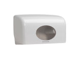 DISTRIBUTEUR DE PAPIER TOILETTE PETIT ROULEAU DOUBLE AQUARIUSBLANC