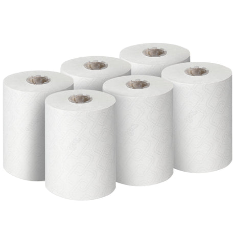 ESSUIE-MAINS ROULEAU SCOTT® ESSENTIAL SLIMROLL BLANC 190M 1 PLI ECOLABEL X6