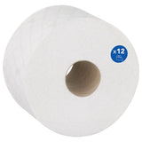 PAPIER TOILETTE À DÉVIDAGE CENTRAL SCOTT® CONTROL MINI TWIN BLANC 833 FORMATS 2 PLIS ECOLABEL X12