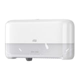 DISTRIBUTEUR DE PAPIER TOILETTE DOUBLE PETIT ROULEAU TORK OPTISERVE® T7 BLANC