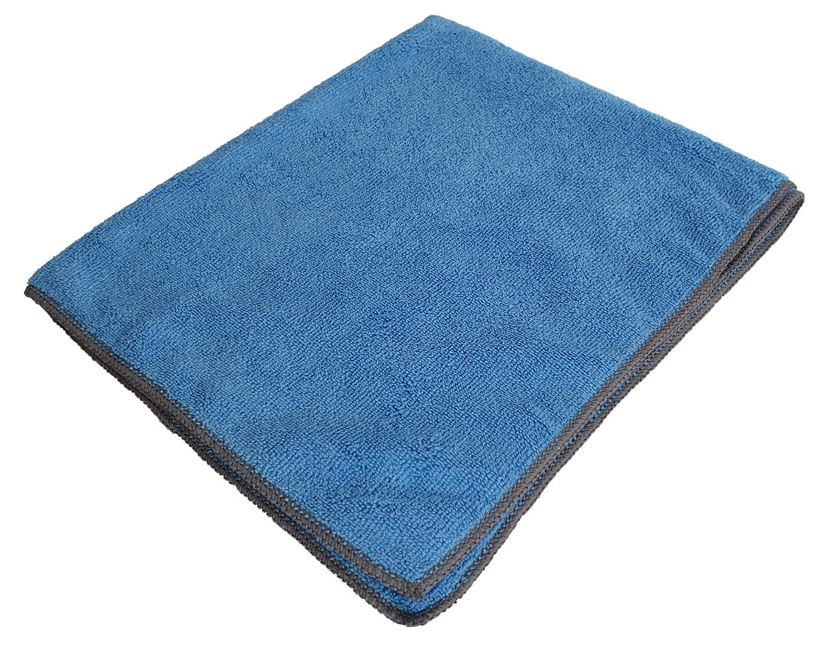 SERPILLERE MICROFIBRE BOUCLETTES PREMIUM 50X60CM BLEU X5