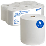 ESSUIE-MAINS ROULEAU SCOTT® BLANC AIRFLEX 1 PLI 304M ECOLABEL X6